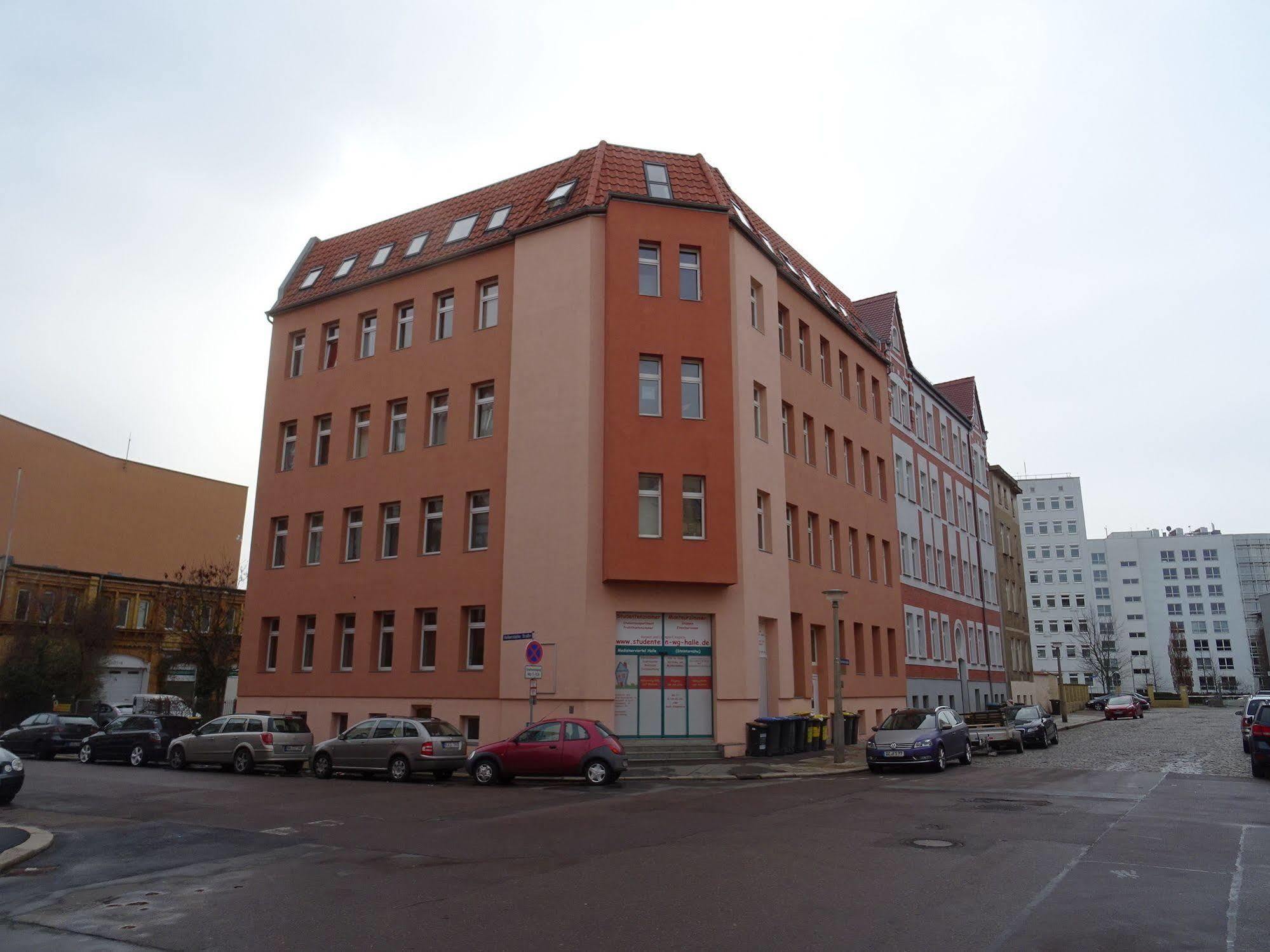 Hostel Im Medizinerviertel Halle  Ngoại thất bức ảnh